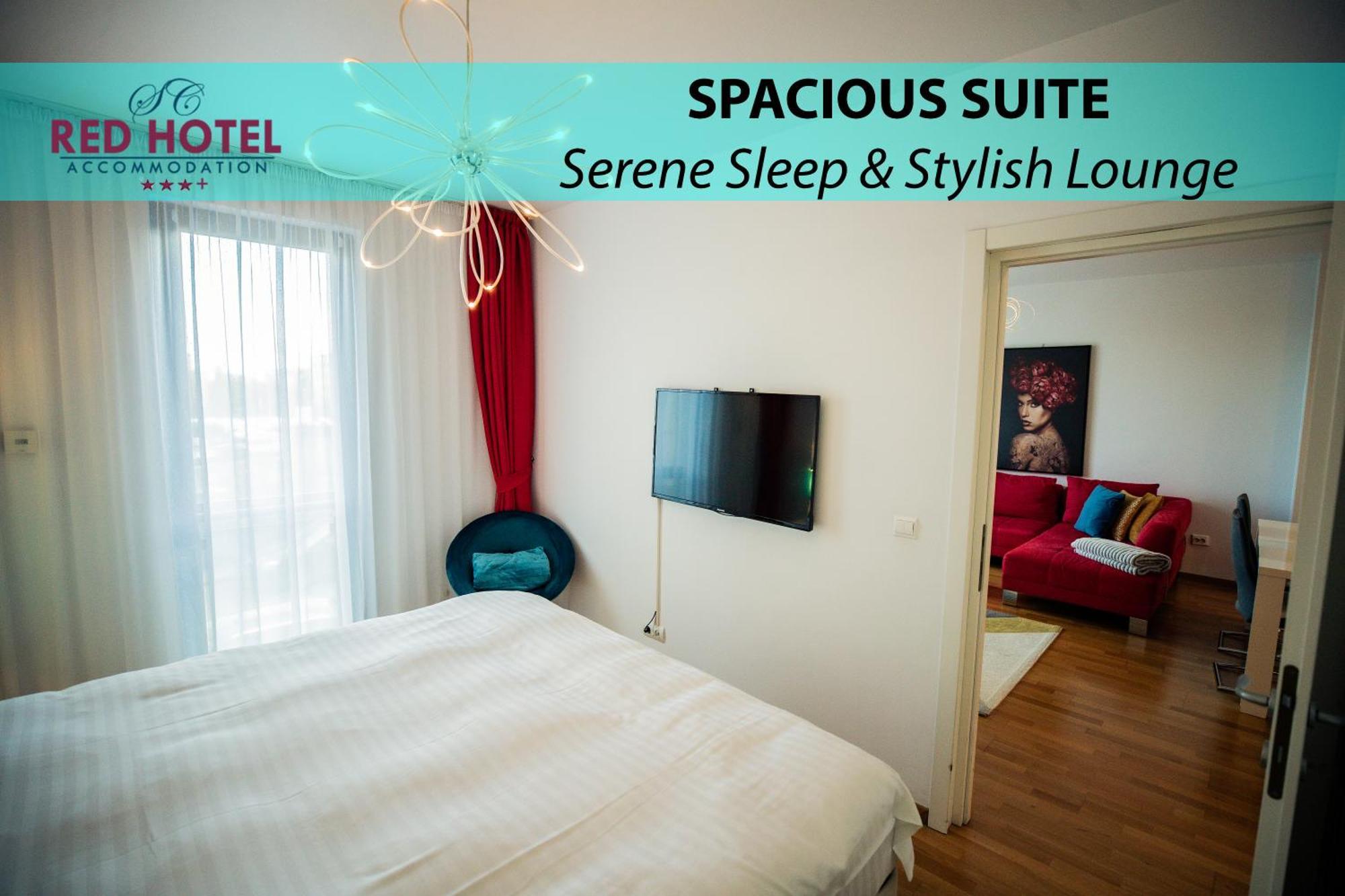 Red Hotel Riviera Suite&Lake Cluj-Napoca Exteriör bild